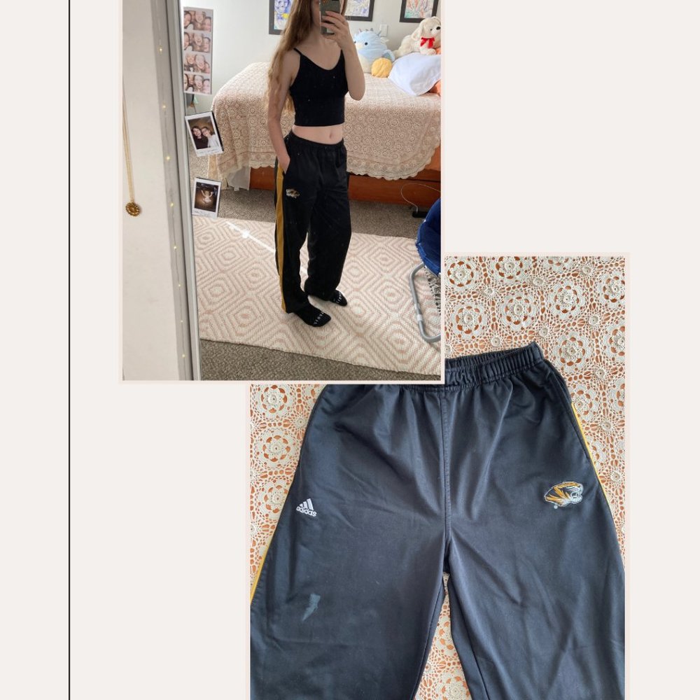 Adidas Mizzou Sweatpants Women's Small